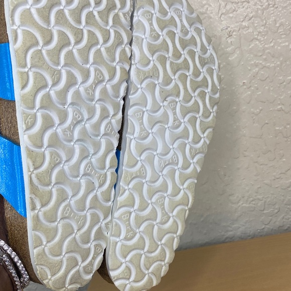 Birkenstock turquoise, leather - Picture 5 of 8